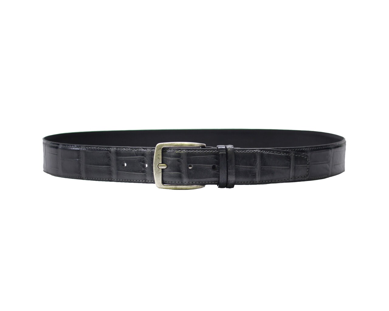 Men\'s Antonio de Patrizi Brown Leather Belt Size 41/110/35 Cinture Uomo main image 4